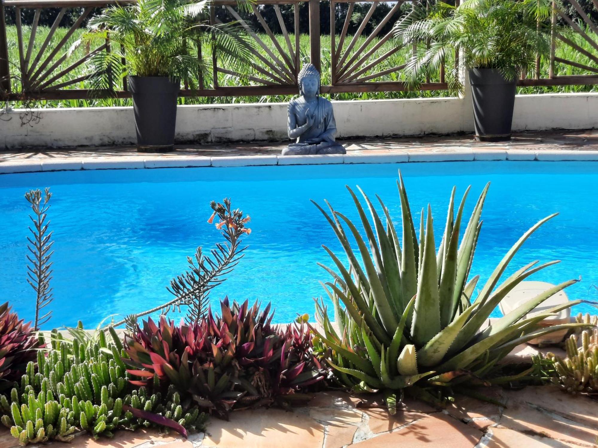 Joli Appartement, Piscine, Jacuzzi Sainte-Suzanne Luaran gambar